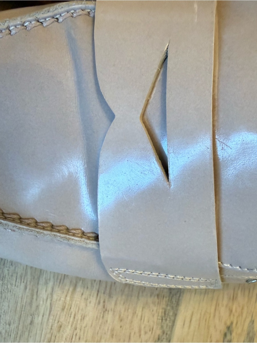 AGL Women's Slip-On Mules in Pale Pink Leather Size 36 1/2 - Picture 13 of 16